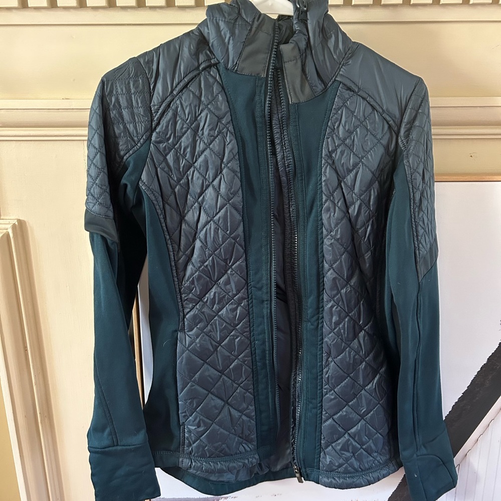 Athleta hooded zip up jacket